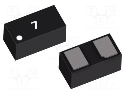 12,5A ESD Bidirektional 6V DFN0603-2 Diode: TVS Rolle,Band