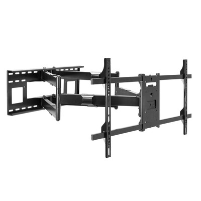Mount-It! Long Extension TV Mount, Dual Arm Full Motion Wall Bracket with 36 ...