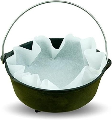 20 Pack Disposable Dutch Oven Liners - Eco-Friendly & Extra-Thick Parchment