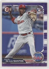 2019 Bowman Purple 20/250 Enyel de los Santos #70 s3g