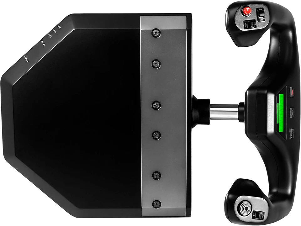 Logitech G PRO Flight Yoke System Professional Simulation Throttle Quadrant - Image 2 of 4