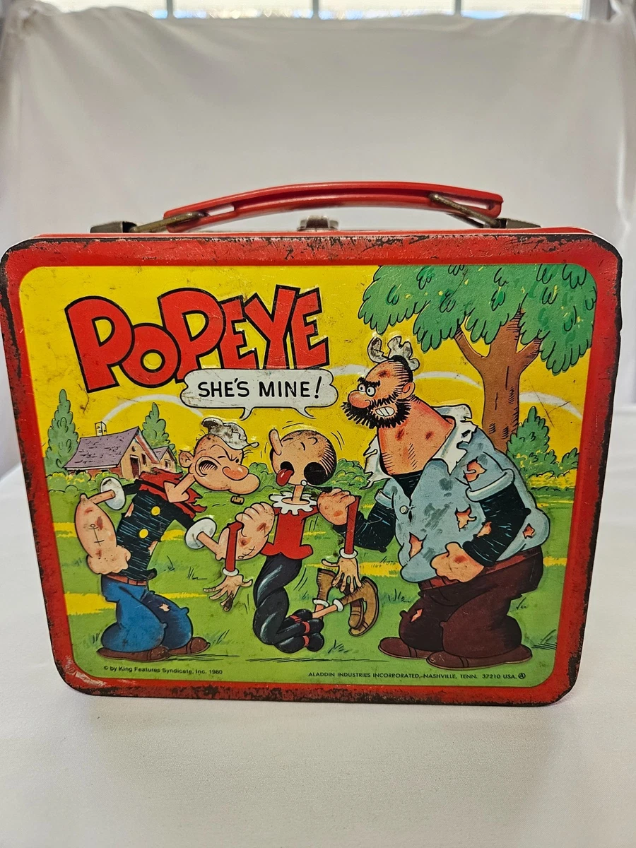 Popeye Lunch Box In Collectible Metal Lunchboxes (1980-1999) for
