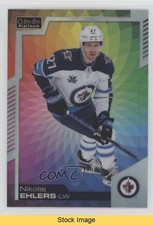 2020-21 O-Pee-Chee Platinum Rainbow Color Wheel Nikolaj Ehlers #97 READ 13og