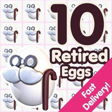 10 Retired Eggs   US Seller   Adopt From Me Today 