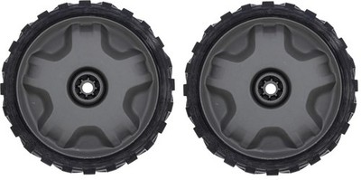 mammy  2) MTD 634-06986 Gray Zag Wheel Assembly 8X2 Craftsman M270 Walk