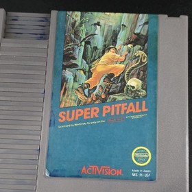 Super Pitfall NES Nintendo Entertainment System, 1987 - Tested