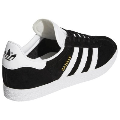 adidas Originals Gazelle Black White Gold BB5476 Men Size 8-13