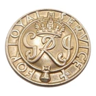 WW2 FOR LOYAL SERVICE LAPEL BADGE
