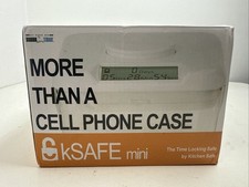 Kitchen Safe kSafe Mini Time Locking Container White Base  Lid Self Control