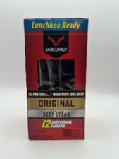 Jack Link’s Premium Cuts Beef Steak, Original, 1 oz., 12 Count – Great Protei...