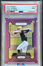 2024 Panini Prizm - Paul Skenes #118 Purple Prizm /99 (RC) MLB PSA 9 MLB Pirates