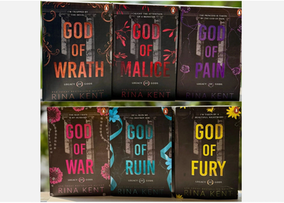 #ad Rina Kent 6 Book Set Legacy of Gods Series Paperback New $30.53