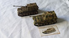 DRAGON ARMOR VALUE + ELEFANT w/ZIMMERIT & UNIMAX Forces of Valour Elefant 1/72