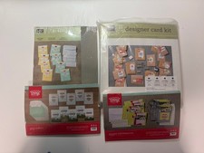 Stampin Up - Paper Pumpkin - Designer Kit Lot - 4 Card Kits Thank You Birthday