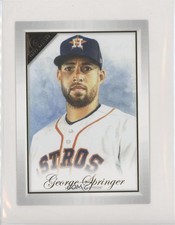 2019 Topps Gallery Oversized Box Toppers George Springer #OBT-GS 8yu
