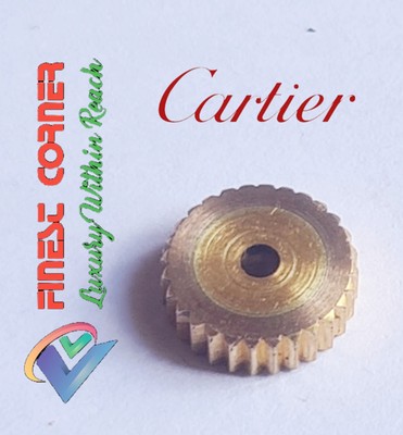 Original Cartier Feuerzeug Teil Gold Feuerstein Radhaus passend für Must De Modelle sehr guter Zustand N3