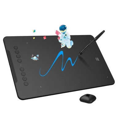 XPPen Updated Deco 01 V3 Drawing Tablet, 16384 Pressure Sensitivity, 8 Custom...