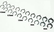 AJCMods Replacement Shock Spring PreLoad Spacers 0.5mm-6mm For Associated 8846