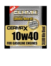 Cerma X 5qt.10w40 w/STM 30,000 mi. Motor Oil & 2 oz.Gasoline Engine Treatment.  