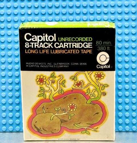 8 SPUR CAPITOL "PSYCHEDELISCHE KARTOFFEL" 80 LEER 8 SPUR BAND (1) (VERSIEGELT) - Bild 2 von 6