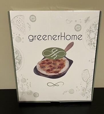 Greener Home Pizza Peel Paddle Stainless Steel Folding Wood Handle New In Box