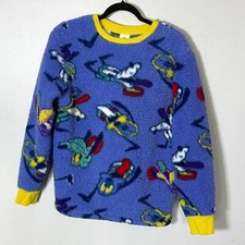 Disney fleece Pullover Sweatshirt Size S