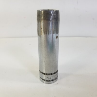 Vintage New Britain 13/16'' 12 Point Deep Socket 1/2'' Drive NTD26 USA