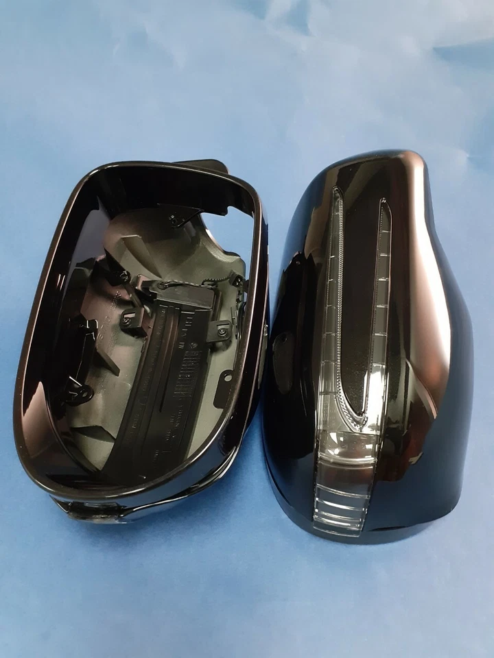 2 FLECHAS LED NEGRAS (#197) CUBIERTAS ESPEJO PUERTA MERCEDES BENZ R230 SL 2006-2009 Foto 4 de 4