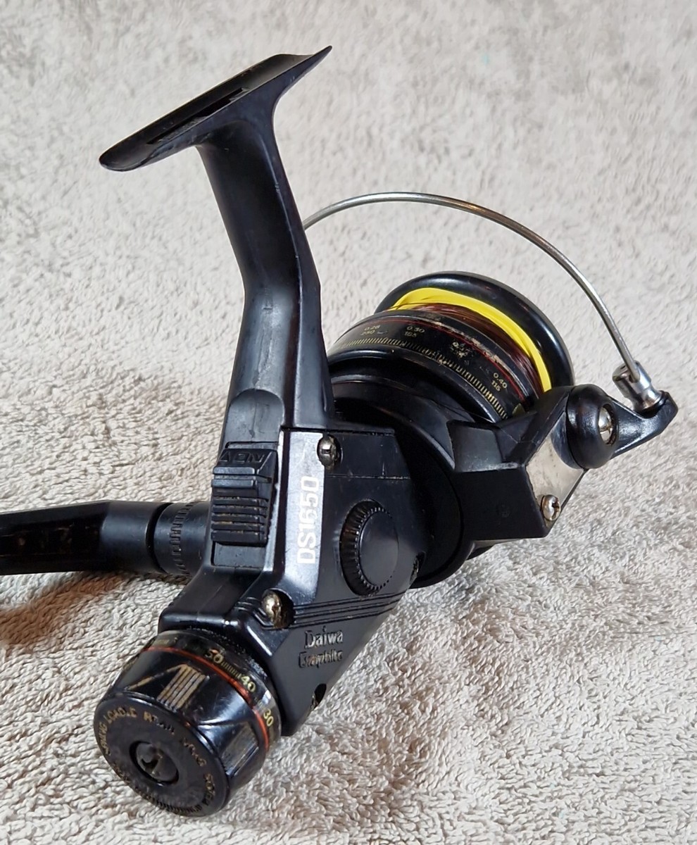 Moulinet De Pêche Vintage Daiwa G2600 Graphite - Pour Pêche En Mer - Fonctionne - Fabriqué En Corée Du Sud