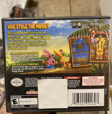 Cookie & Cream BRAND NEW SEALED! MEGA RARE Nintendo DS Agetec MIJ