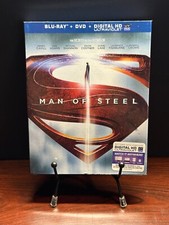 Man of Steel Blu-Ray/DVD MINT Slipcover Included