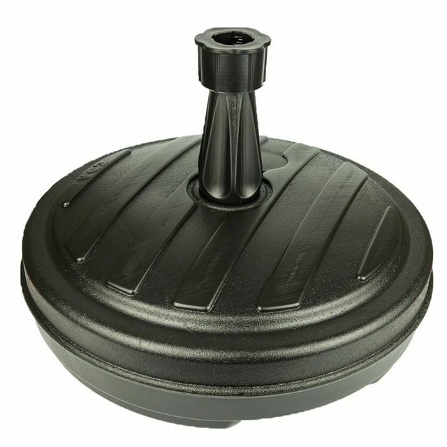 Eda 7202687 Koopman Garden Plastic Umbrella Base Stand Grey for sale