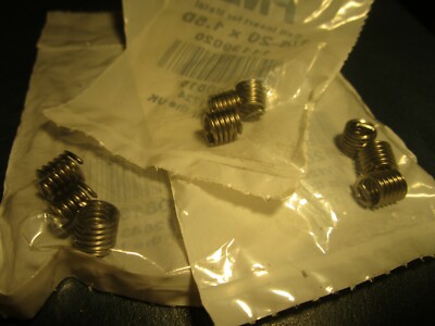 (9) 1/4-20 x 1.5D UNC 18-8 S/S Free Running Wire Insert
