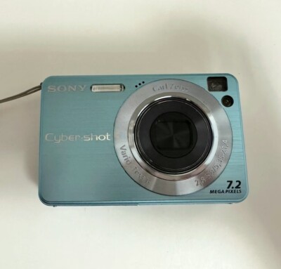 SONY Cyber-shot サイバーショット DSC-W120 ブルー Sony Cyber-shot DSC-W120 (Blue) 7.2-megapixel digital camera with