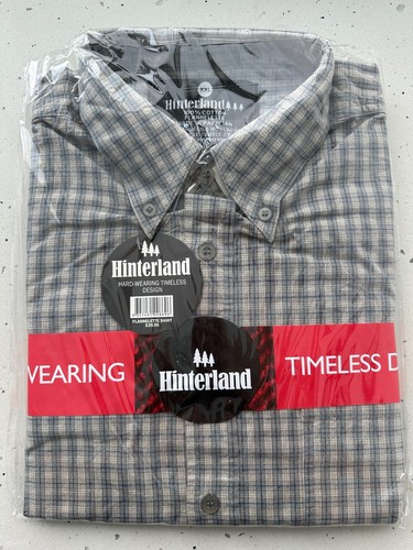 Hinterland Men's 100% Cotton Flannelette L/Sleeve Shirts, Many Colours & Size - Picture 57 of 69