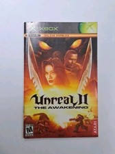 XBOX LIVE UNREAL II THE AWAKENING Instruction Manual Only