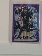 2022 LEAF DRAFT & PROSPECT METAL DESMOND RIDDER PURPLE WAVE XRC