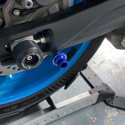 Rear Axle Swingarm Spool Slider Bolt For SUZUKI V-Strom DL 250 650 800 1000 1050 - Picture 20 of 24