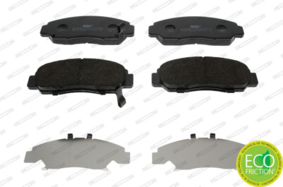 Ferodo FDB1669 brake pad set, disc brake for Acura, Byd, Honda