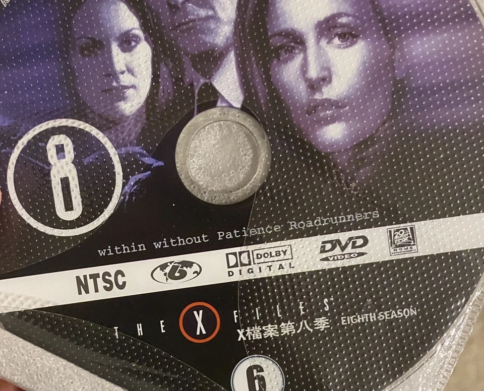 THE X FILES Complete Eighth 8 Season Collector’s Edition DVD Set REGION 6 China - Image 3 of 3