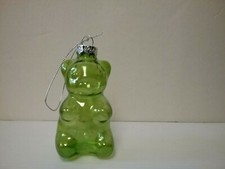 GREEN GUMMY BEAR ORNAMENT