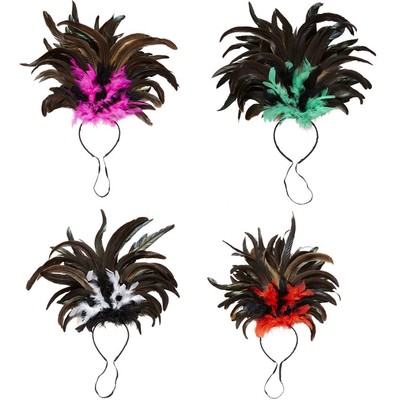 Samba Feder Kopfschmuck Ipanema Haarschmuck Rio Federschmuck Federkopfschmuck