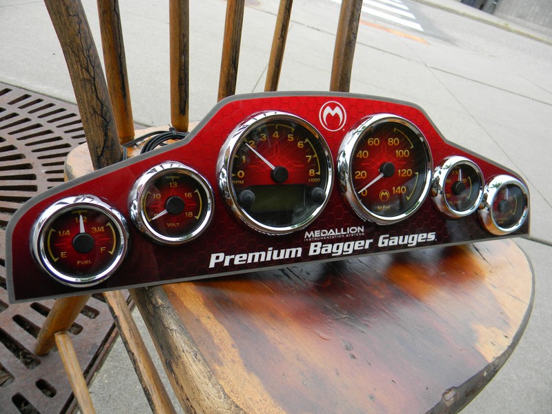 Bagger Dresser H.D. Speedo Tach Gauge Display Working Fun!  Shop,  Man Cave, Bar