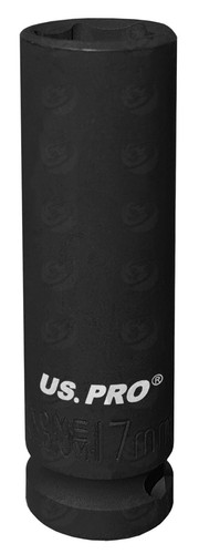 BERGEN-US-PRO-Deep-Impact-Socket-17mm-1-2-034-Drive-17mm-6-Point