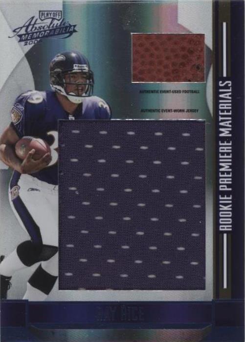 2008 Playoff Absolute Memorabilia - Rookie Premiere Materials Ray Rice ...