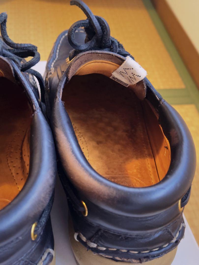 visvim WALLACE DECK-FOLK Shoes Black US 8.5 Used From Japan visvim WALLACE DECK-FOLK Shoes Black US 8.5 Used From Japan