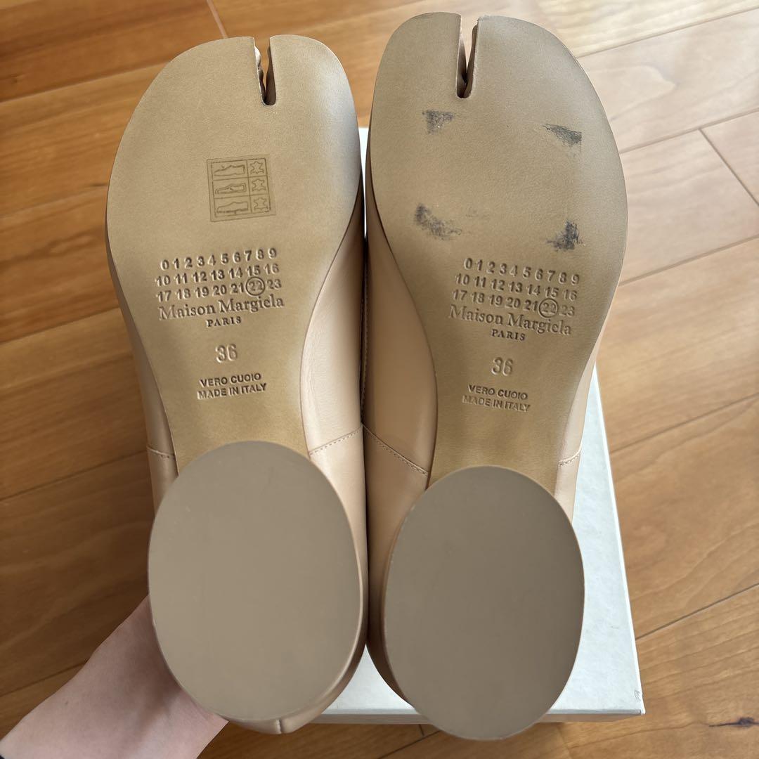 Maison Margiela Tabi Ballerinas Ballet Shoes Women's Nude Color