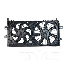 Dual Radiator and Condenser Fan TYC For 2005-2008 Pontiac Grand Prix 5.3L