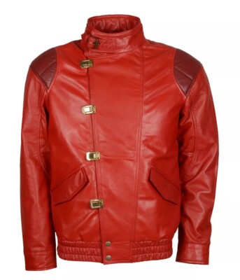 AKIRA 金田　AMERICAN LEATHER JACKET Akira Kaneda Manga Capsule Real Leather Jacket (XS) at Amazon