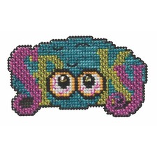 Spooky Beaded Cross Stitch Kit Mill Hill 2025 Autumn Harvest MH182525